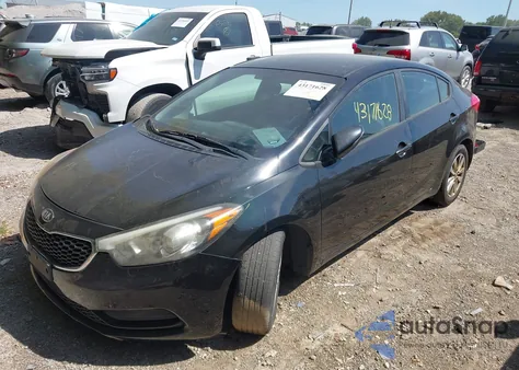 2015 Kia Forte Lx z USA, uszkodzony, nr VIN KNAFX4A61F5416051